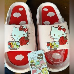 Hello kitty slippers slides